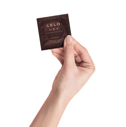 LELO HEX Respect Ultra Thin XL Condom-58cm (Pack of 12)