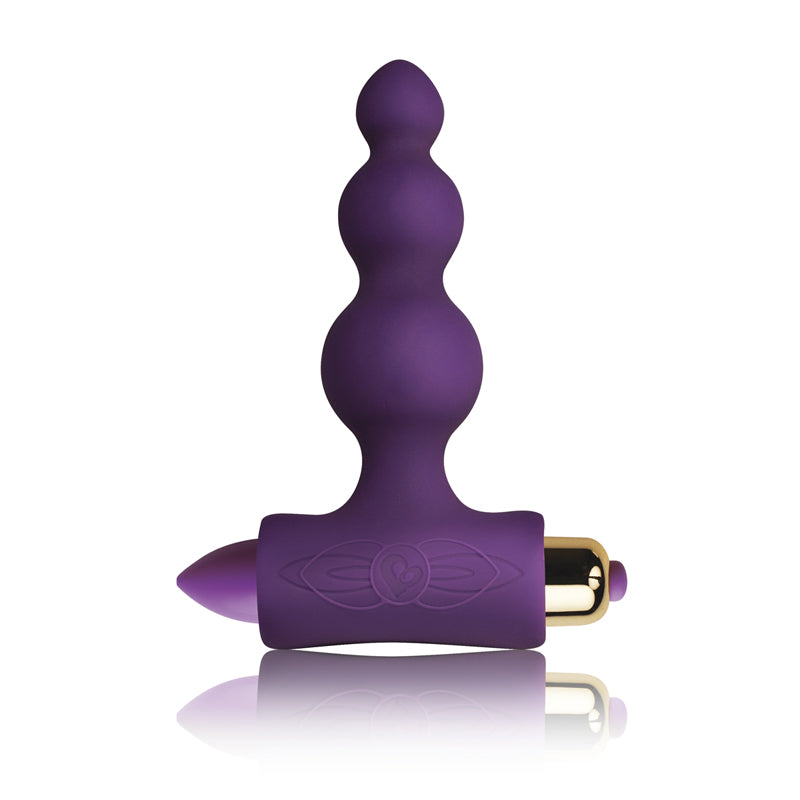 T-Shaped Base Petite Backcourt Vibrator - Purple 