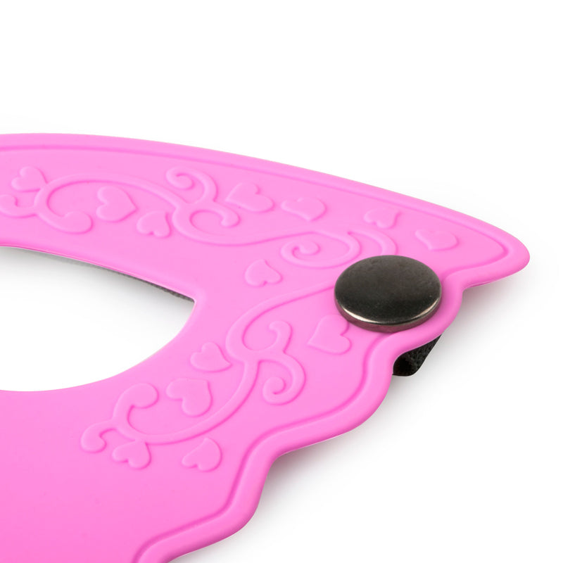 Silicone pink face mask (elastic headband) 