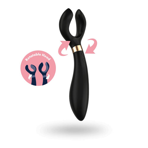 Multi-fun 3rd generation - multifunctional Y-shape double vibrator