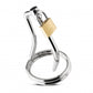 stainless steel chastity lock